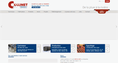 Desktop Screenshot of collinet.be